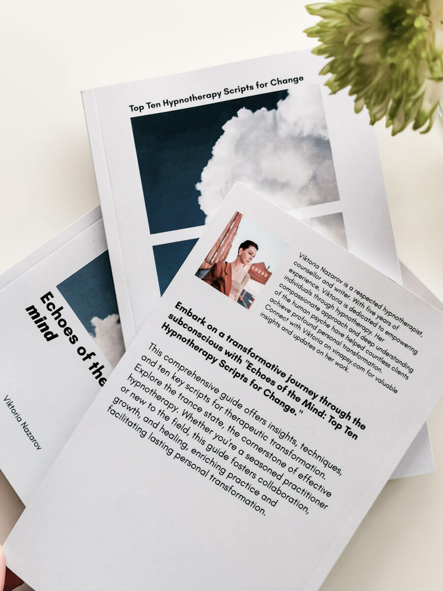 Viktoria Nazarov Hypnotherapy Book